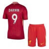 Original Trikotsatz Liverpool Darwin 9 Heimtrikot 2024-25 Für Kinder